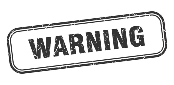 Warning — Stock Vector