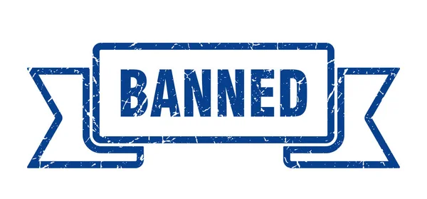 Banned — Stockový vektor