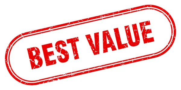 Nejlepší hodnota — Stockový vektor