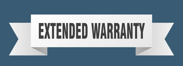 Extended warranty — Stock Vector