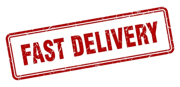 Fast delivery — Stock Vector