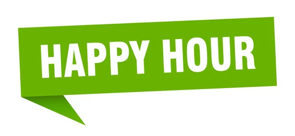 Happy hour — Stock Vector