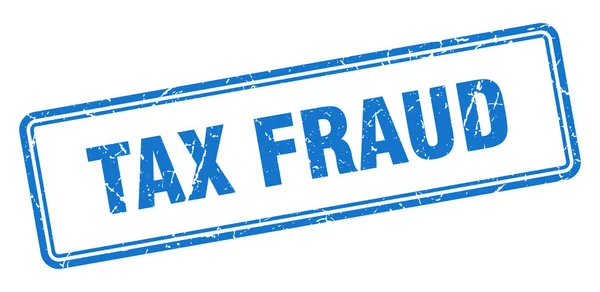 Tax fraud — Stock Vector