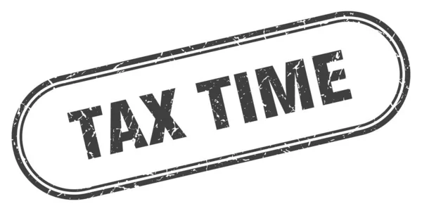 税金時間 — ストックベクタ