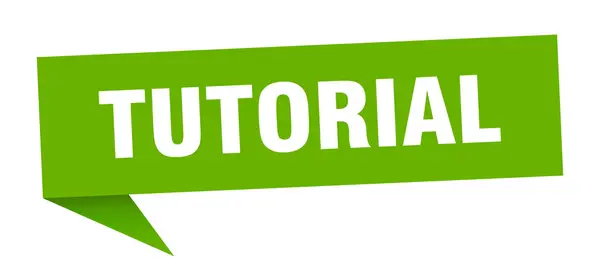 Tutorial — Vector de stock