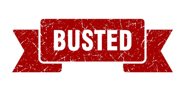 Busted — Stock Vector