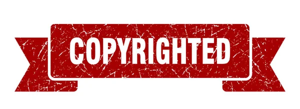 Chronione prawem autorskim — Wektor stockowy