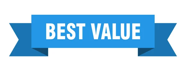 Melhor valor — Vetor de Stock