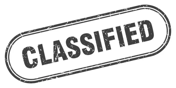 Classified — Stockový vektor