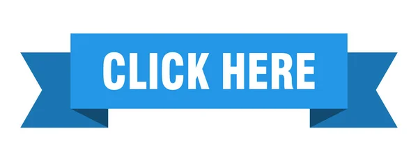 Click here — Stock Vector