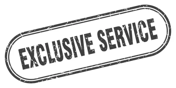 Exclusive service — Stock Vector
