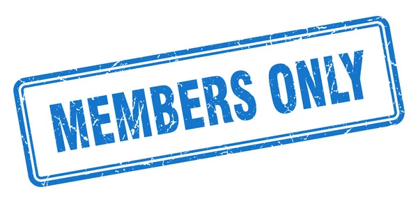 Membres seulement — Image vectorielle