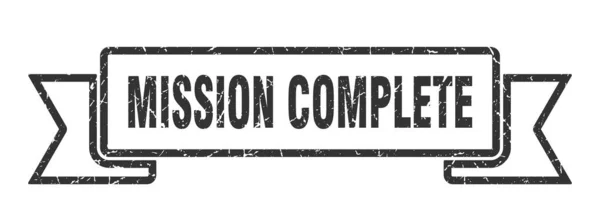 Mission complete — Stock Vector