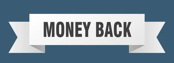 Geld terug — Stockvector