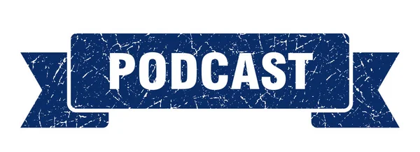 Podcast — Stockový vektor