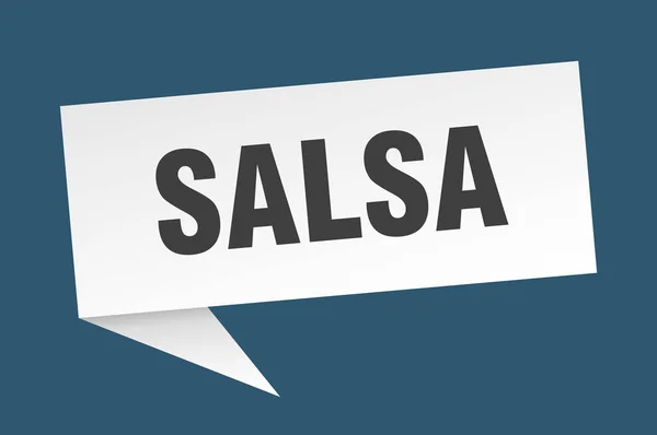 Salsa — Stockový vektor