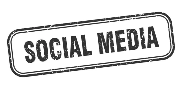 Social media — Vettoriale Stock