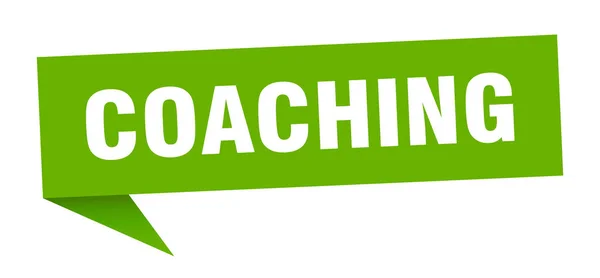 Coaching — Vettoriale Stock