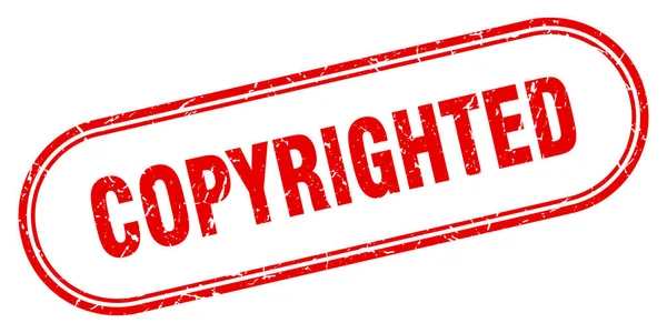 Copyrighted — Stock Vector