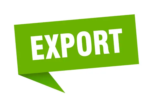 Exportera — Stock vektor