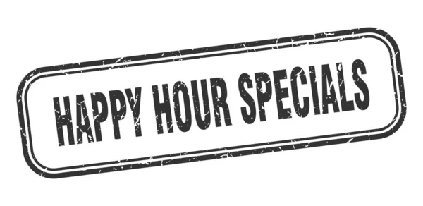 Happy hour offres spéciales — Image vectorielle