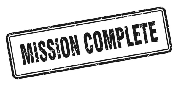 Mission terminée — Image vectorielle