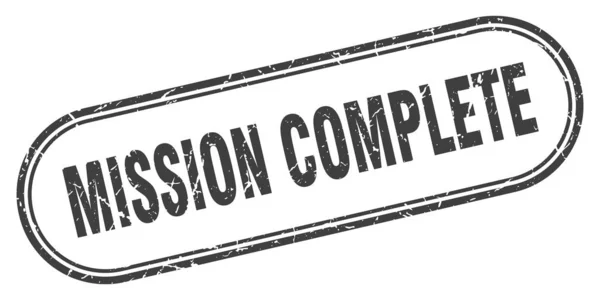 Mission complete — Stock Vector