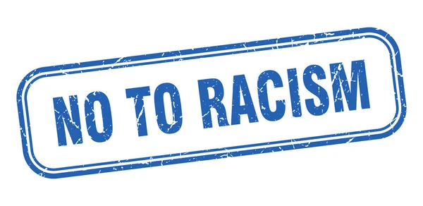 Nie do rasizmu — Wektor stockowy