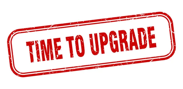 Zeit für ein Upgrade — Stockvektor