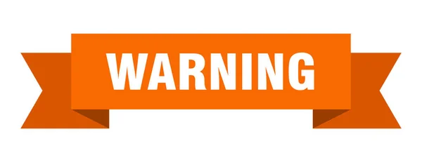 Warning — Stock Vector