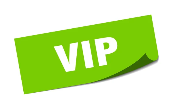 VIP-Aufkleber. vip quadratische isolierte Zeichen. vip — Stockvektor