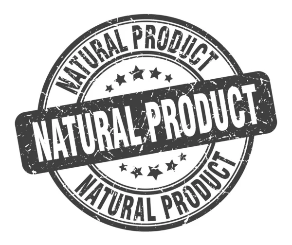 Natural product stamp. natural product round grunge sign. natural product — Stock Vector