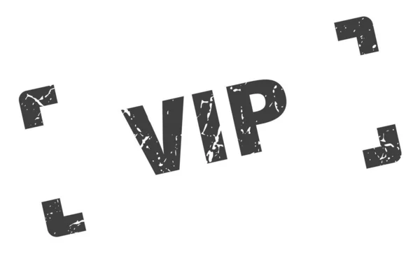 Timbre VIP. Vip carré signe grunge. vip — Image vectorielle