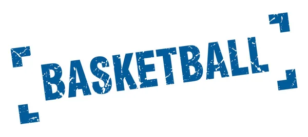 Basket stämpel. basket torget grunge tecken. Basket — Stock vektor
