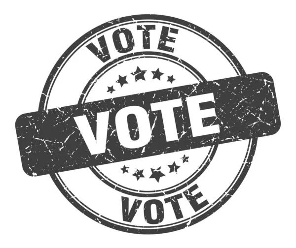 Σφραγίδα ψηφοφορίας. Ψηφίστε γύρο της γκραντζ. Ψηφοφορία — Διανυσματικό Αρχείο