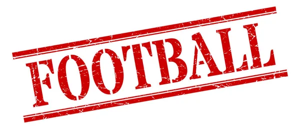 Σφραγίδα ποδοσφαίρου. τετράγωνο ράγκμπι. Ποδόσφαιρο — Διανυσματικό Αρχείο