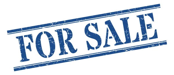 Voor verkoop stempel. voor verkoop vierkante grunge teken. te koop — Stockvector