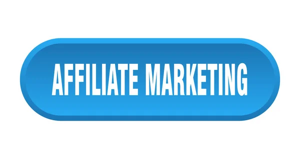Affiliate marketing button. affiliate marketing rounded blue sign. affiliate marketing — Stock Vector