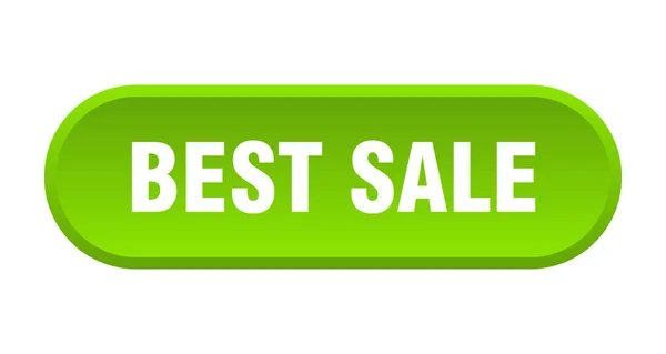 Melhor botão de venda. melhor venda arredondado sinal verde. melhor venda —  Vetores de Stock
