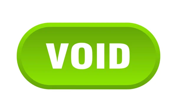 Void button. void rounded green sign. void — Stock Vector