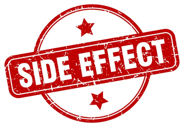 Side Effect Grunge Stamp Side Effect Vintage Stamp — Stock Vector