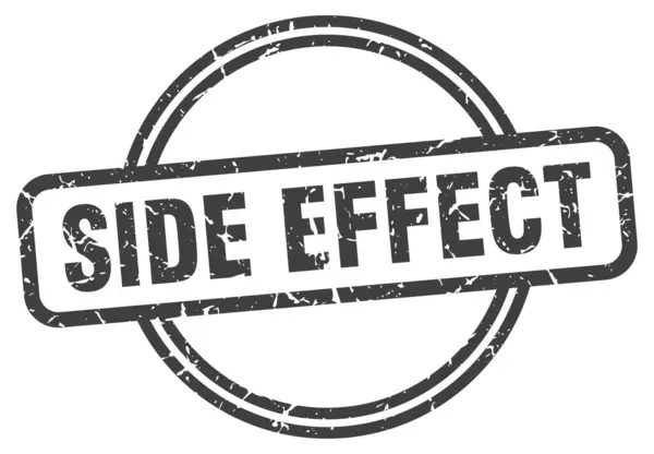 Side Effect Grunge Stamp Side Effect Vintage Stamp — Stock Vector