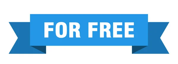 免费丝带 免费隔离带标志 免费横幅 — 图库矢量图片