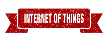 İnternet kurdelesi. İnternetteki grunge bando işareti. nesnelerin interneti