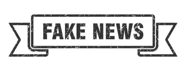 Falske Nyheder Falske Nyheder Grunge Band Tegn Falske Nyheder Banner – Stock-vektor