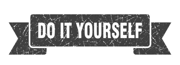 Yourself Bändchen Yourself Grunge Band Sign Yourself Banner — Stockvektor