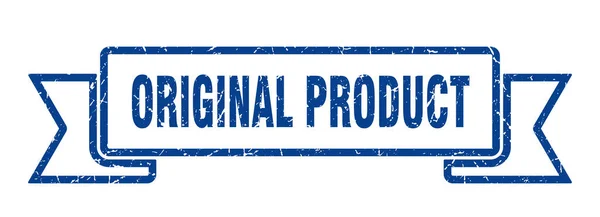 Cinta Producto Original Signo Banda Grunge Producto Original Banner Original — Vector de stock