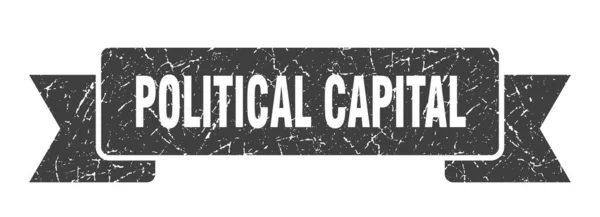 Politické Pásky Znamení Politické Kapely Grunge Transparent Politického Kapitálu — Stockový vektor