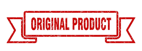 Originální Produktová Stuha Originální Značka Kapely Grunge Banner Původním Produktem — Stockový vektor