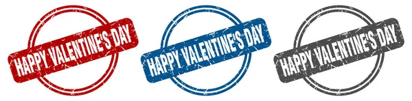 Днем Святого Валентина Днем Святого Валентина Happy Valentine Day Label — стоковый вектор